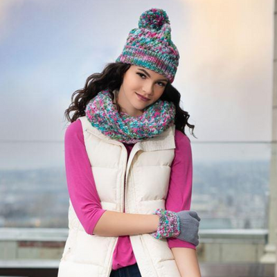 Scarves + hats + gloves