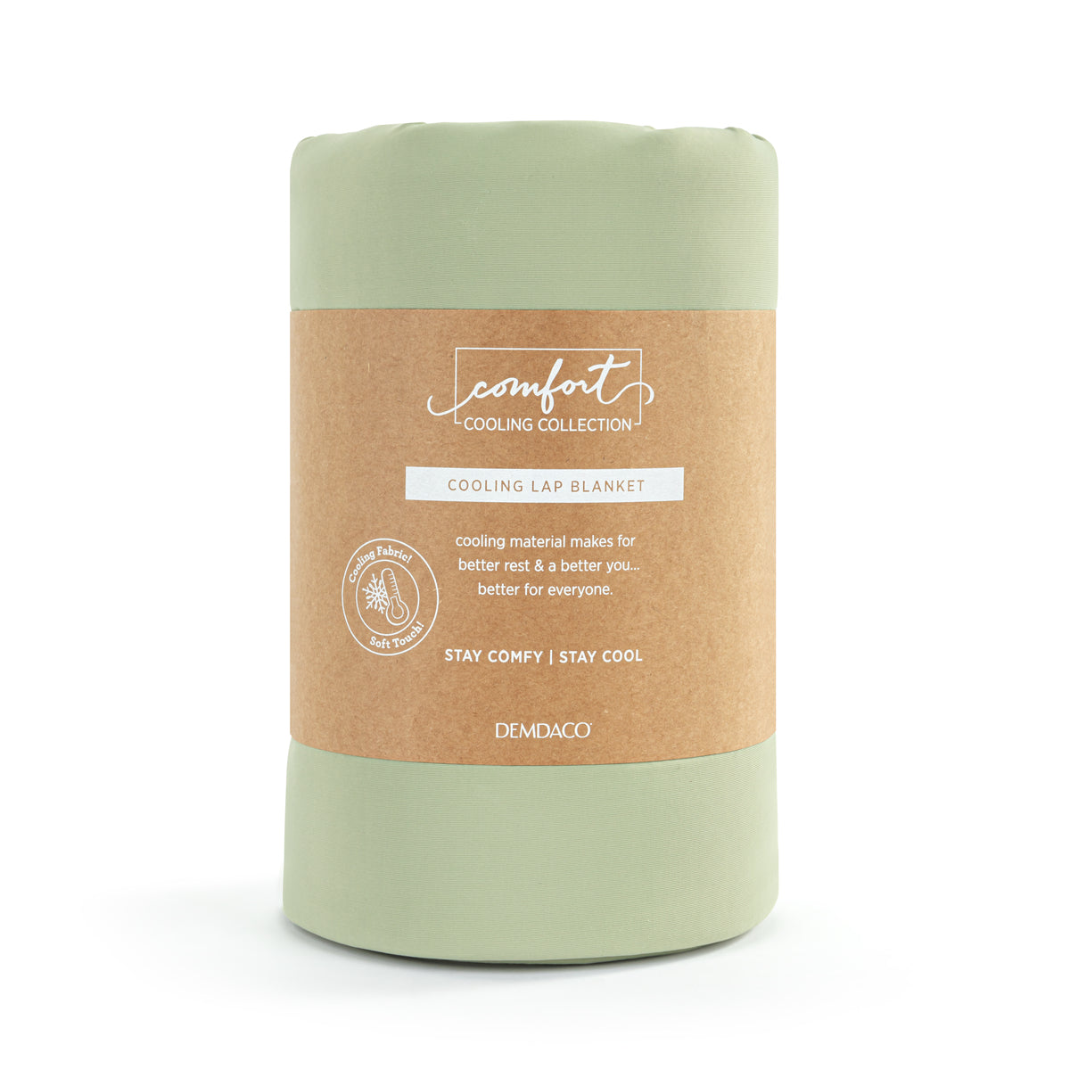 Weighted Cooling Lap Blanket - Green