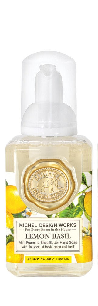Lemon Basil Mini Foaming Soap - Smockingbird's Unique Gifts