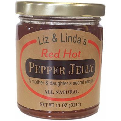 Liz and Linda's Red Hot Pepper Jelly - Smockingbird's