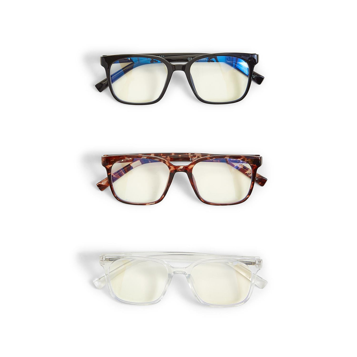 Anti-Blue Light Glasses in Pouch - Smockingbird's