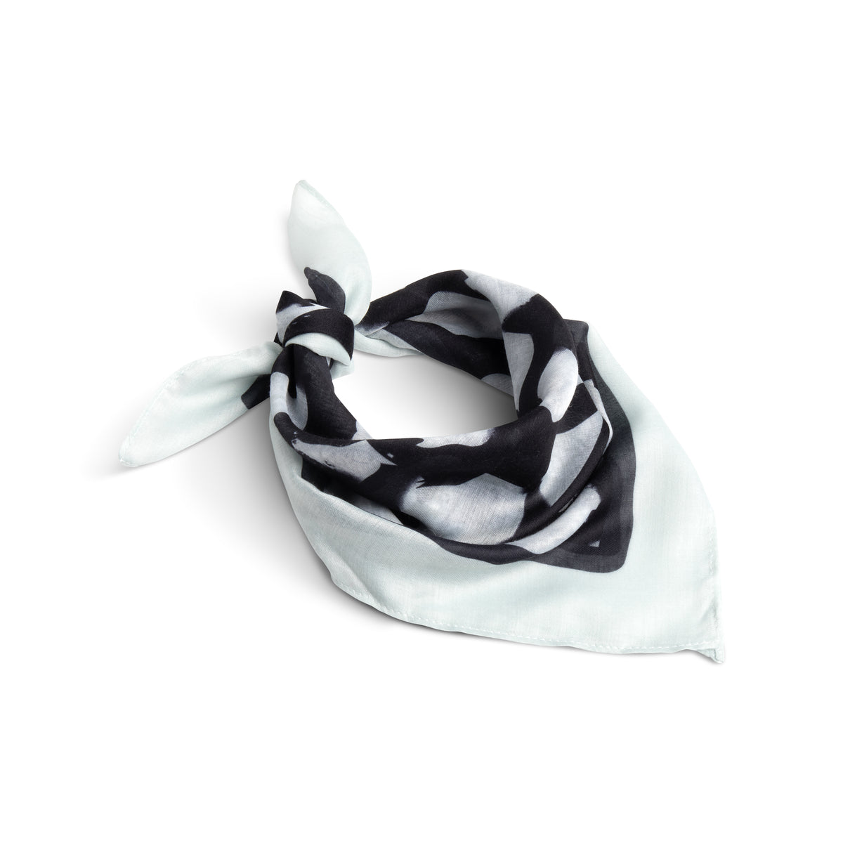 ARtlifting Neckerchief-Off White & Black - Smockingbird's Unique Gifts