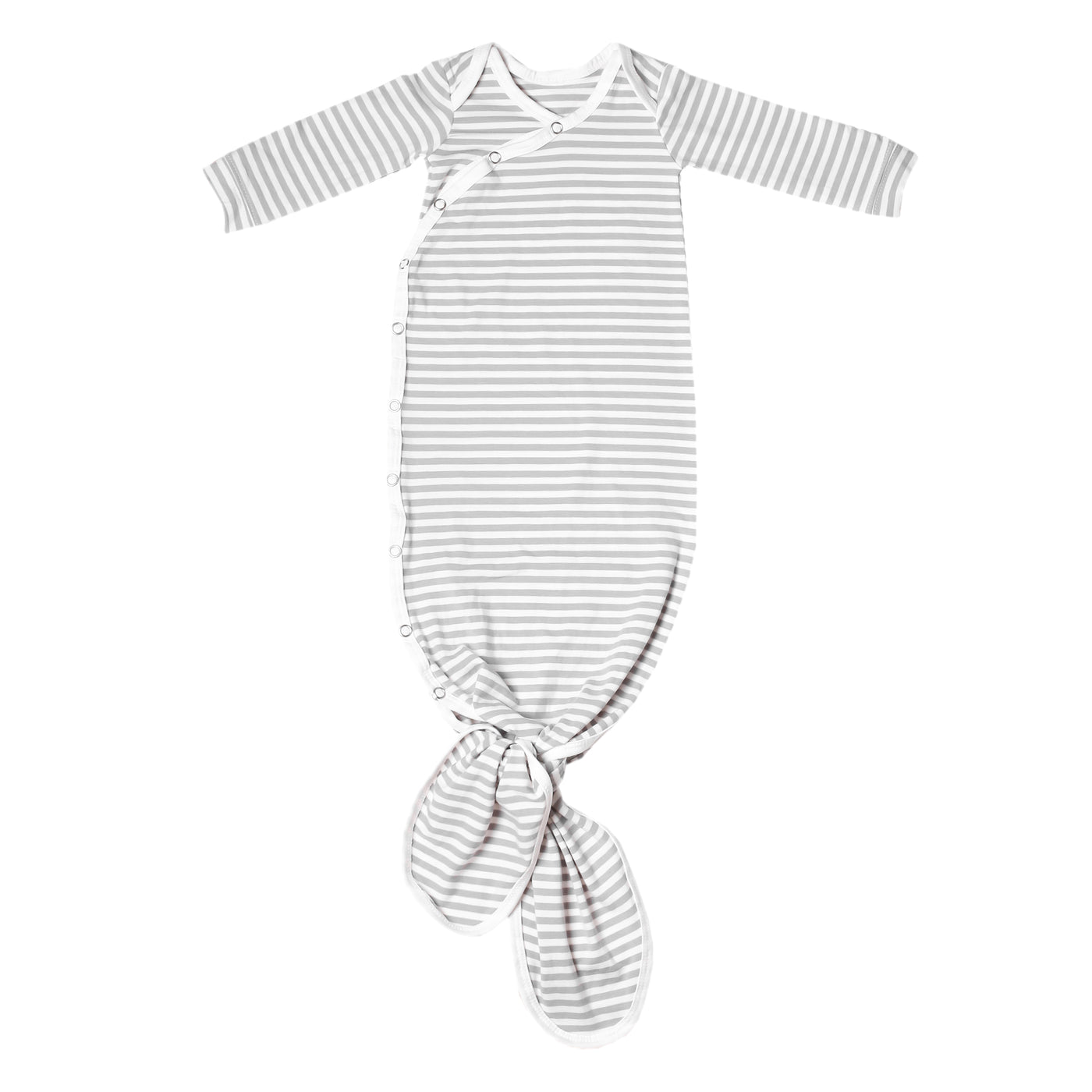 Everest Newborn Knit Knotted Gown - Smockingbird's