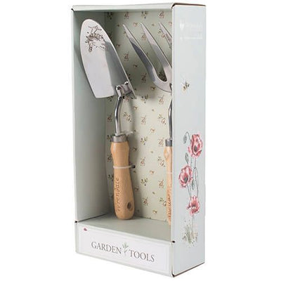 Garden Fork and Trowel Gift Box Set Side view - Smockingbird's Unique Gifts