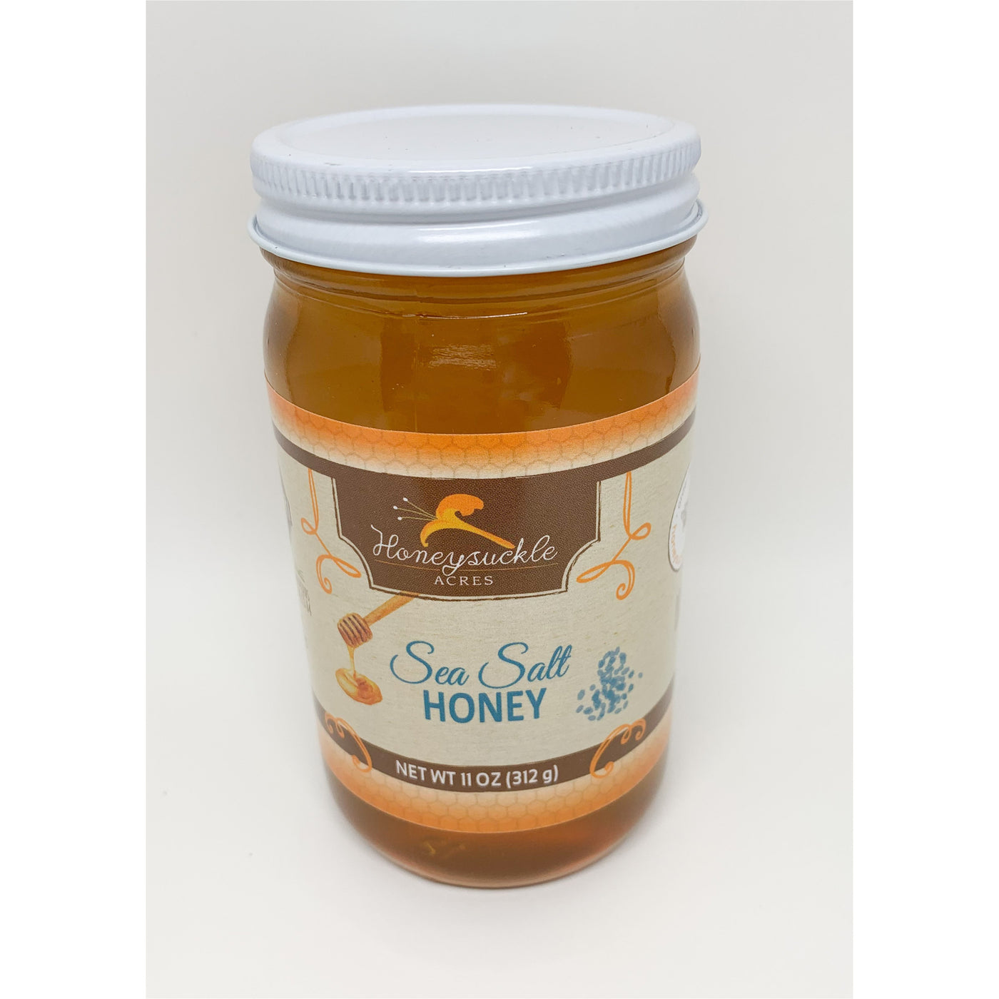 Honeysuckle Acres Sea Salt Infused Honey - Smockingbird's