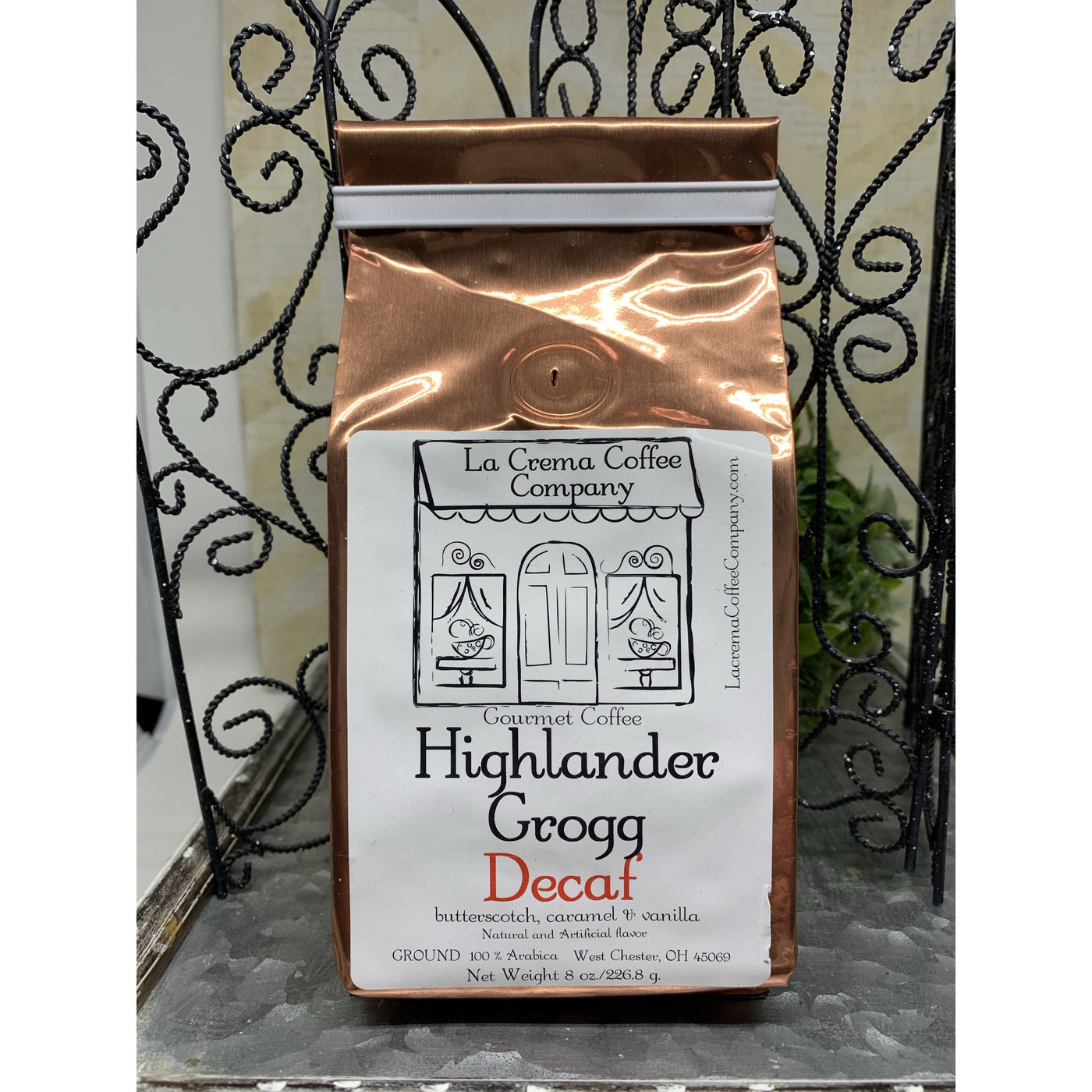 highlander grogg decaf ground coffee -smockingbird's