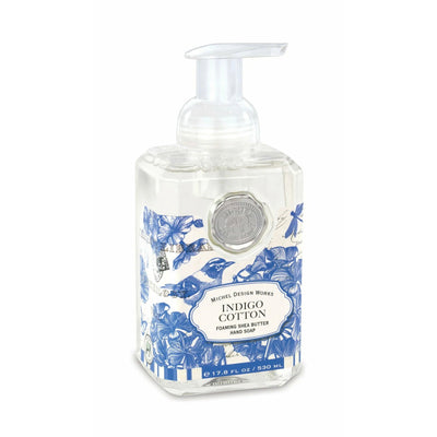 Indigo Cotton Foaming Hand Soap - Smockingbird's Unique Gifts