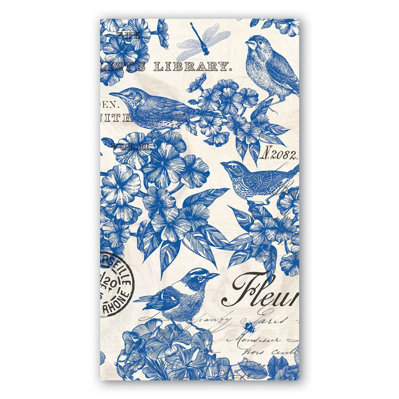 Inidgo cotton hostess napkins - Smockingbird's Unique Gifts
