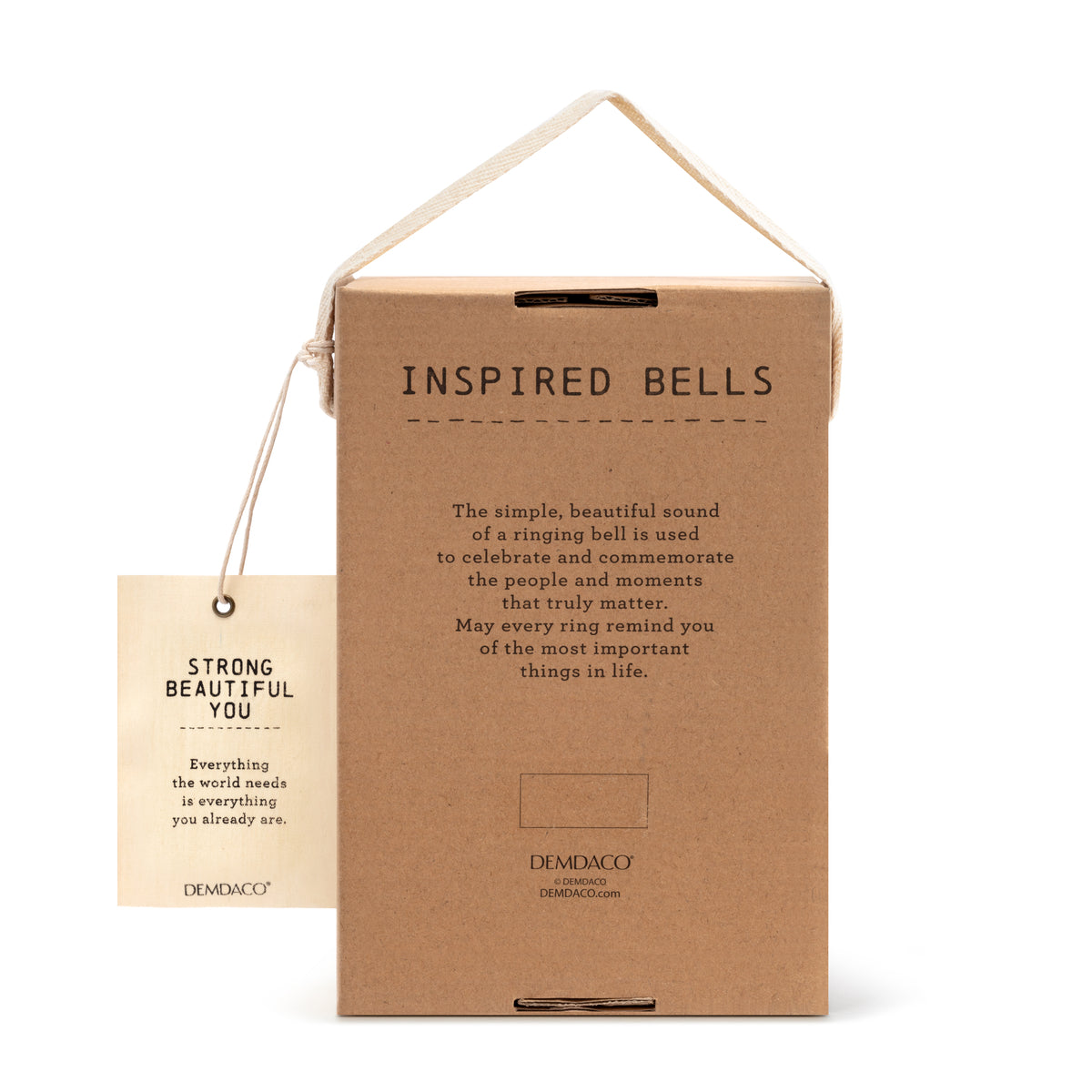Inspired Bell - Strong Beautiful You - Smockingbird's Unique Gifts