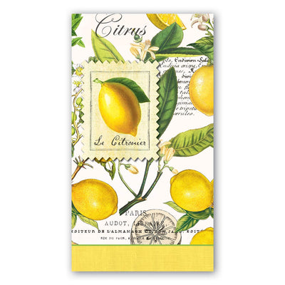 Lemon basil hostess napkins - Smockingbird's Unique Gifts