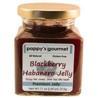Pappy's Gourmet blackberry Habanero Pepper Jelly - Smockingbird's