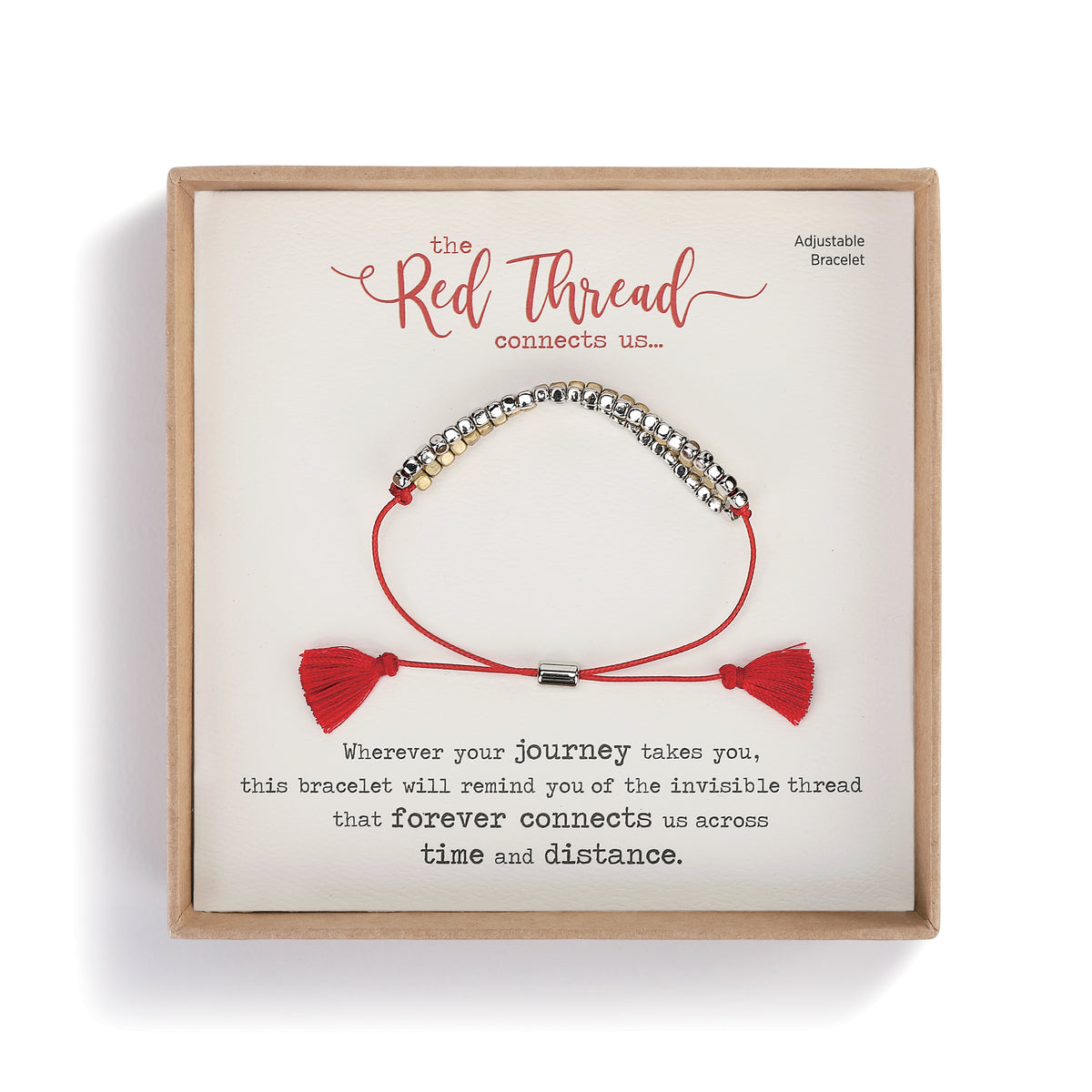 Red Thread Bracelet Gift Boxed - Smockingbird's Unique Gifts