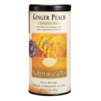 Republic of Tea Ginger Peach Black Tea - Smockingbird's