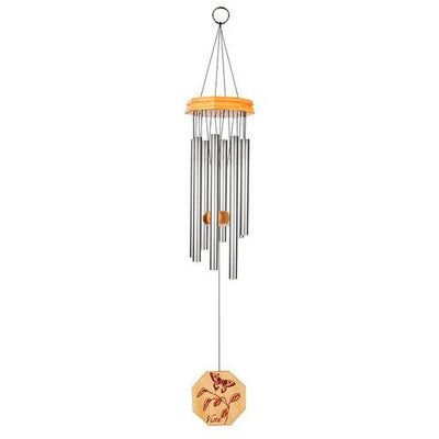 Silver Vista 26" Wind Chime - Smockingbird's