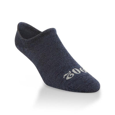 Steel Blue Luxe Wool No-show Socks - Smockingbird's