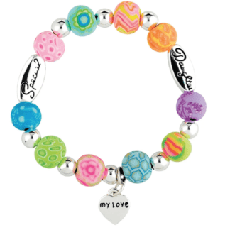 Youth Special Daughter Clay Bead Bracelet - Smockingbird's