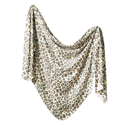 "Zara" Copper Pearl Knit Swaddle Blanket - Smockingbird's
